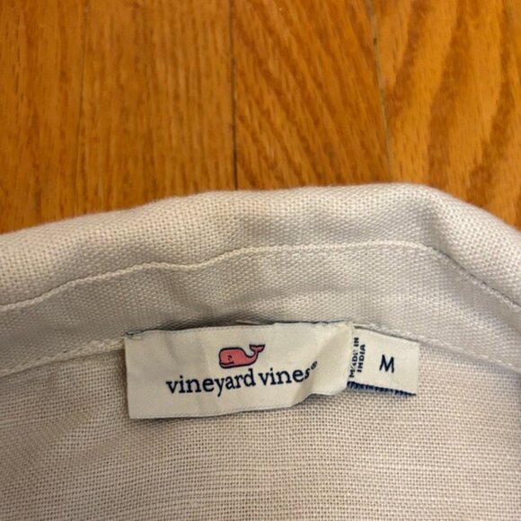 Vineyard Vines Linen Cotton Utility Jacket – Size M NEW - Picture 2 of 9
